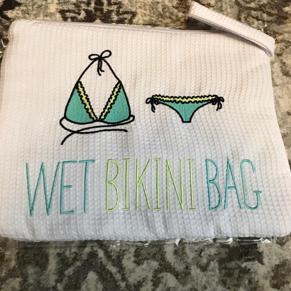 Wet Bikini Bag--"Tracy" Monogram