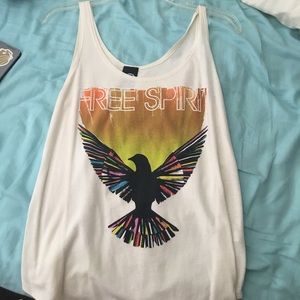 free spirit tank size medium