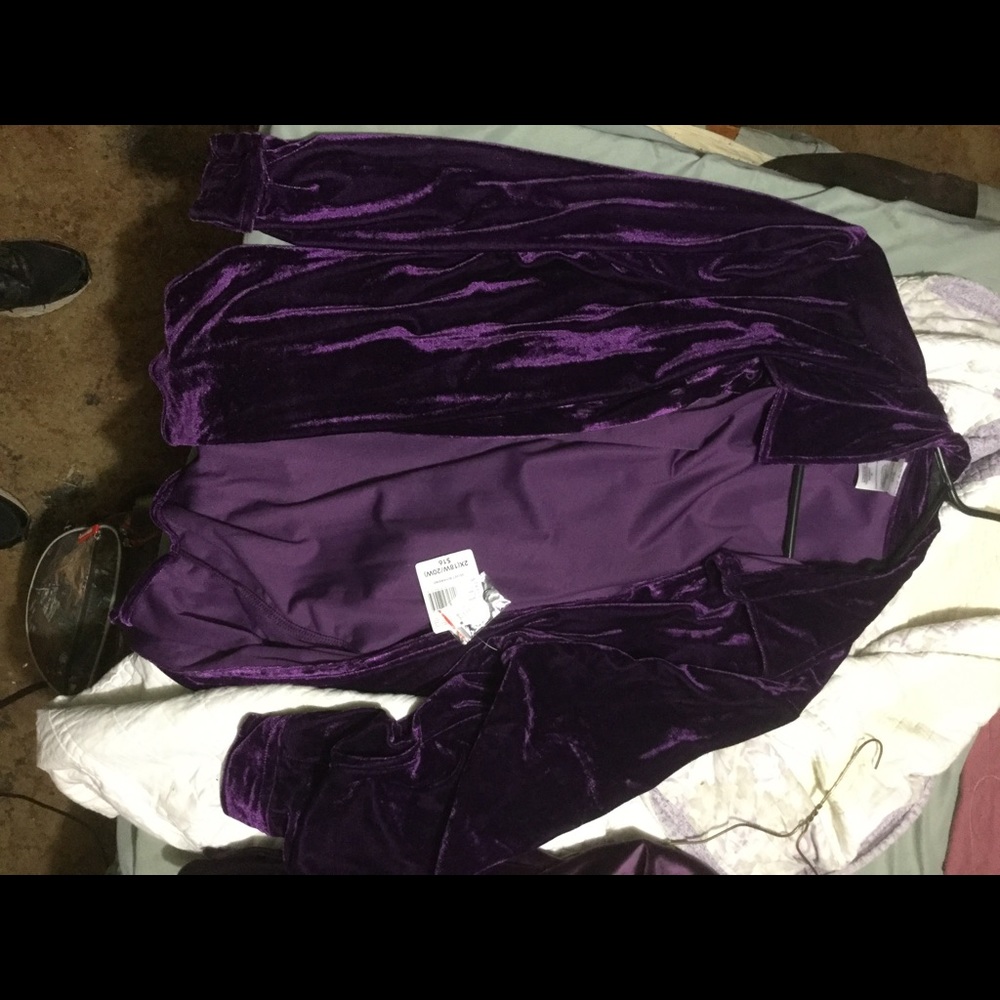 Purple blouse