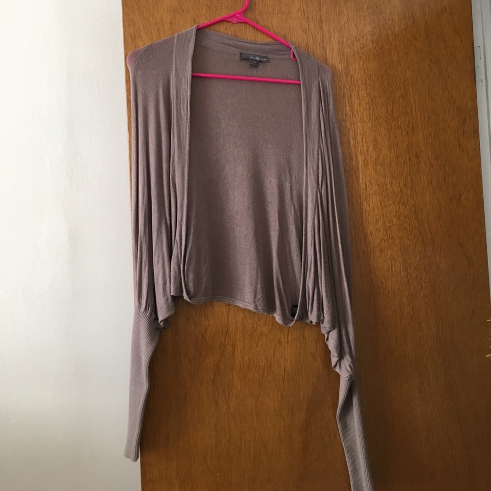 Taupe Light weight cardigan