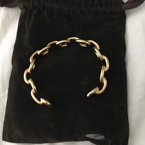 Gold colored bracelet - Picture 2 of 3