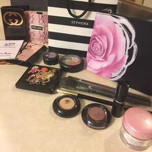 Lancôme and Mac makeup