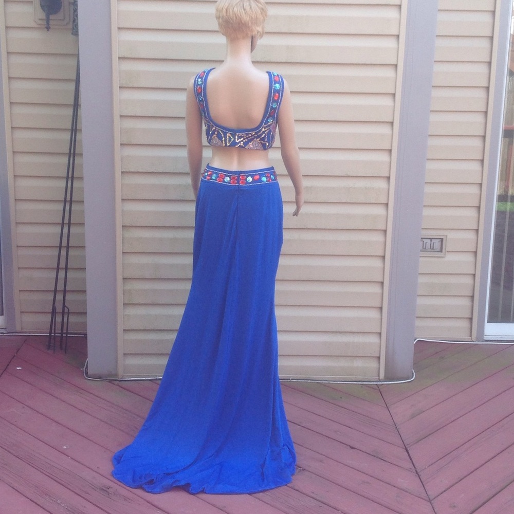 NWOT Drag queen 2piece top and skirt