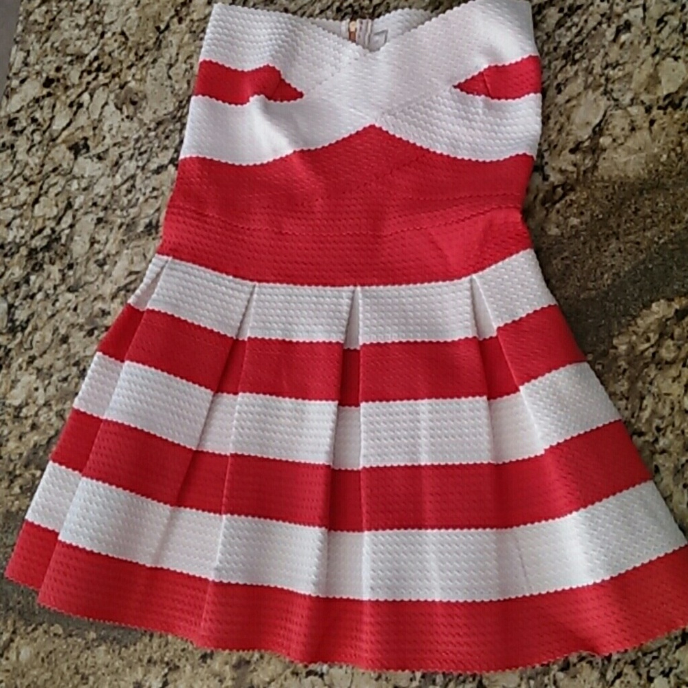 New Bandage style mini sun dress strapless