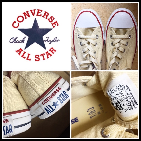 Converse Shoes - Classic Converse Chuck Taylor in Off White!
