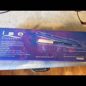 ISO professional hair straightener brand-new