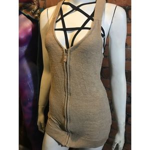 Zip up vest
