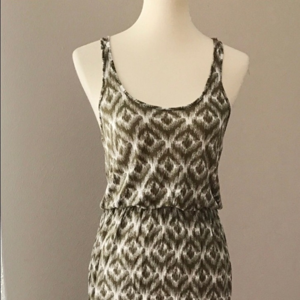 MICHAEL STARS Ikat Print Maxi Dress