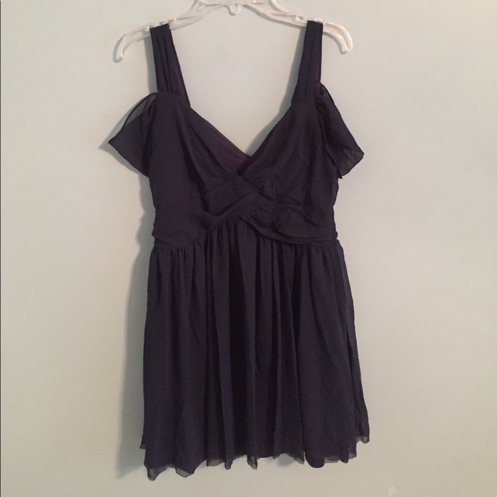 Short Navy Blue Formal Dress