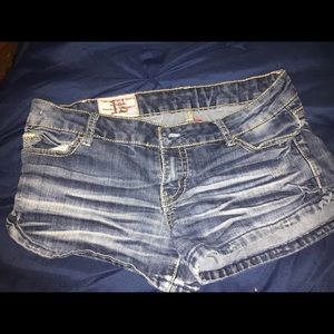 Jean shorts