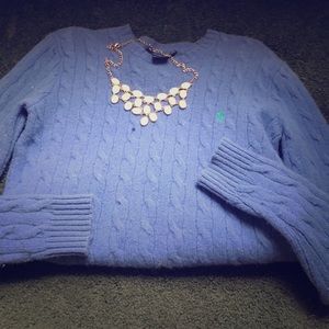 A US POLO fleece sweater.