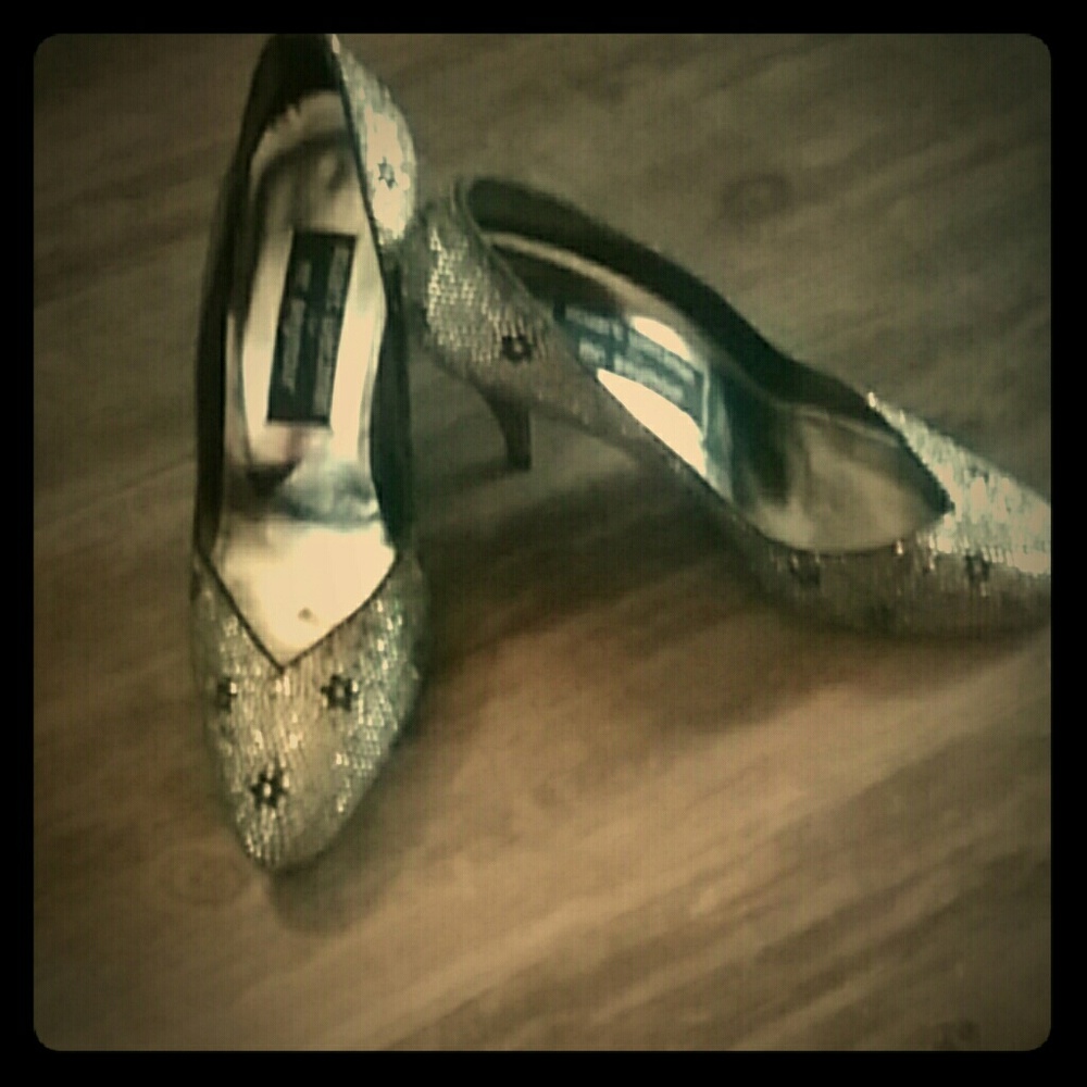 Dressy swavorski crystal dress shoes