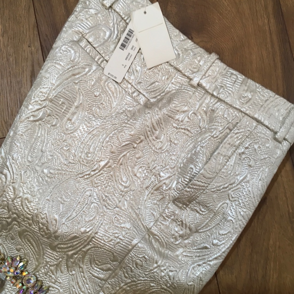 💥NWT J CREW BROCADE PANTS - Picture 2 of 4