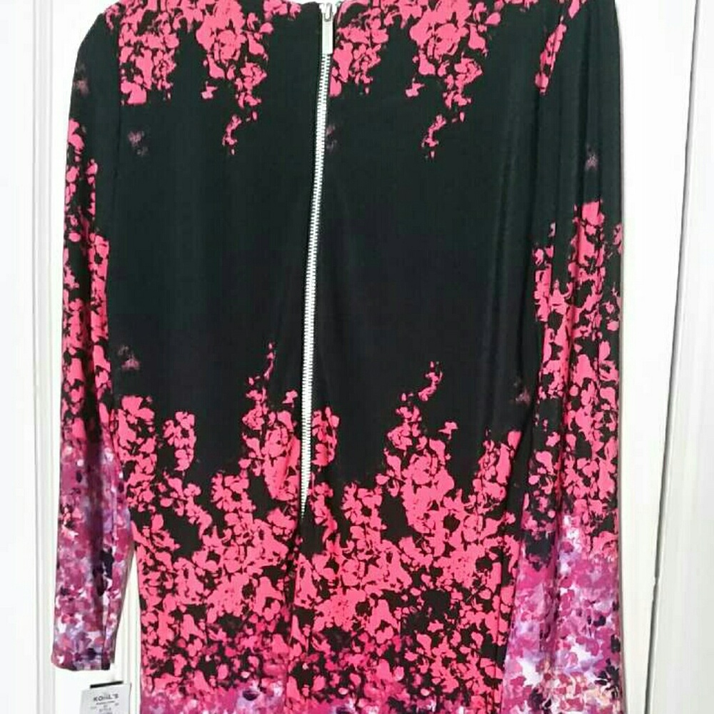 Allen B. Nwt multiple colored dress