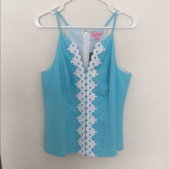 NWT Lilly Pulitzer Magnolia Breakwater Top - Picture 4 of 6