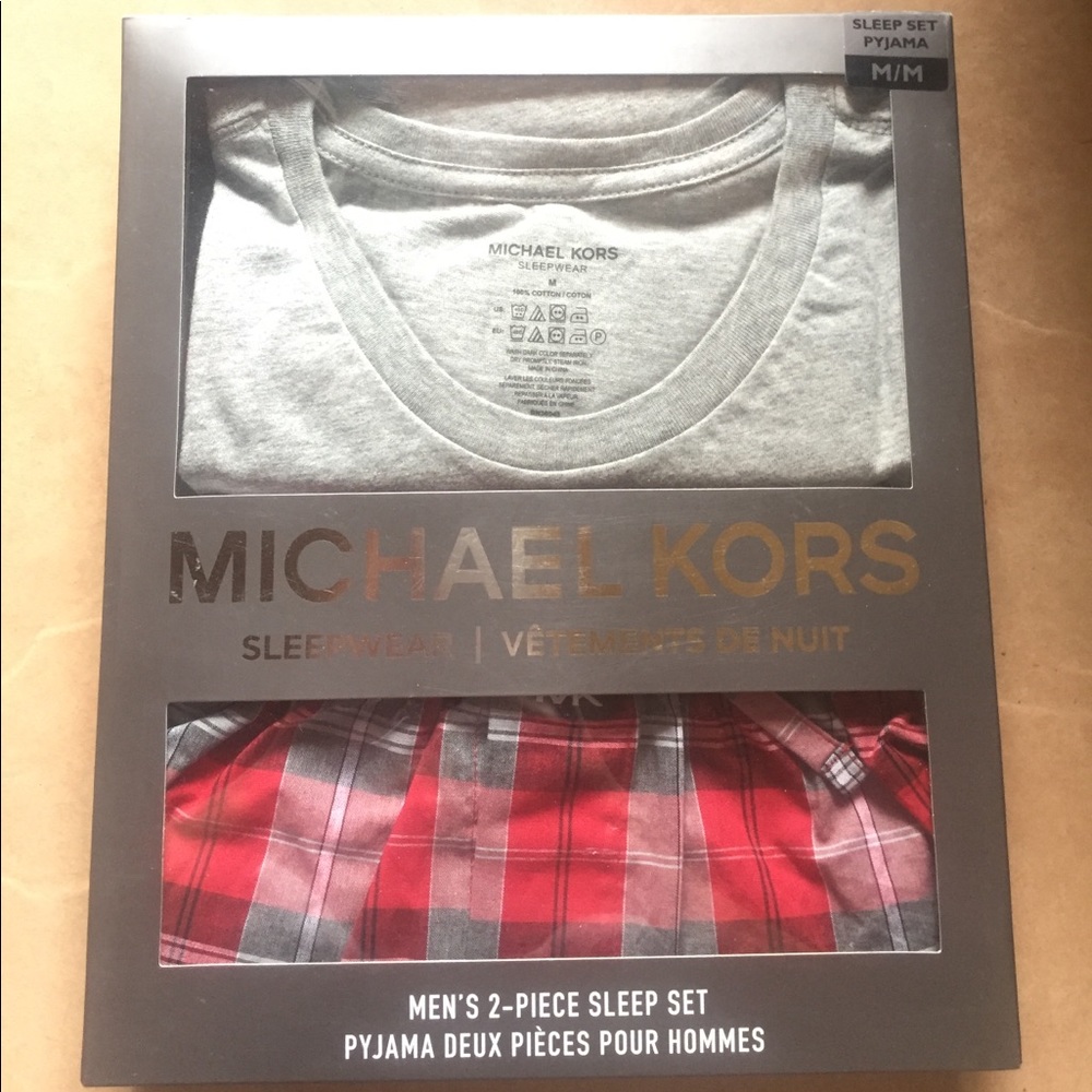 Mens Micheal Kors Sleepwear Set