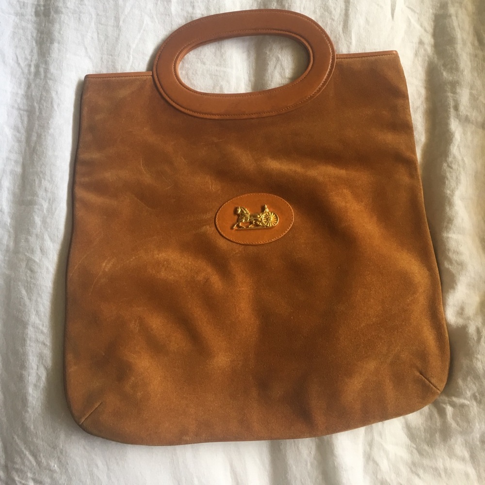 Celine Paris Suede Tote