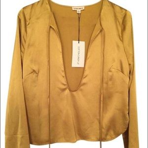 FLASH SALE Tie Up Bell Sleeves Top