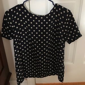 Polka-dot Blouse.