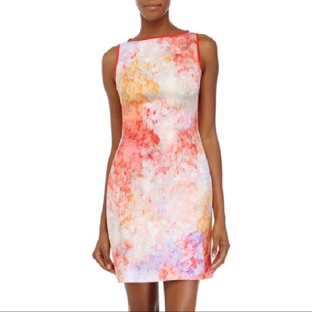Julia Jordan Sleeveless Scuba Dress