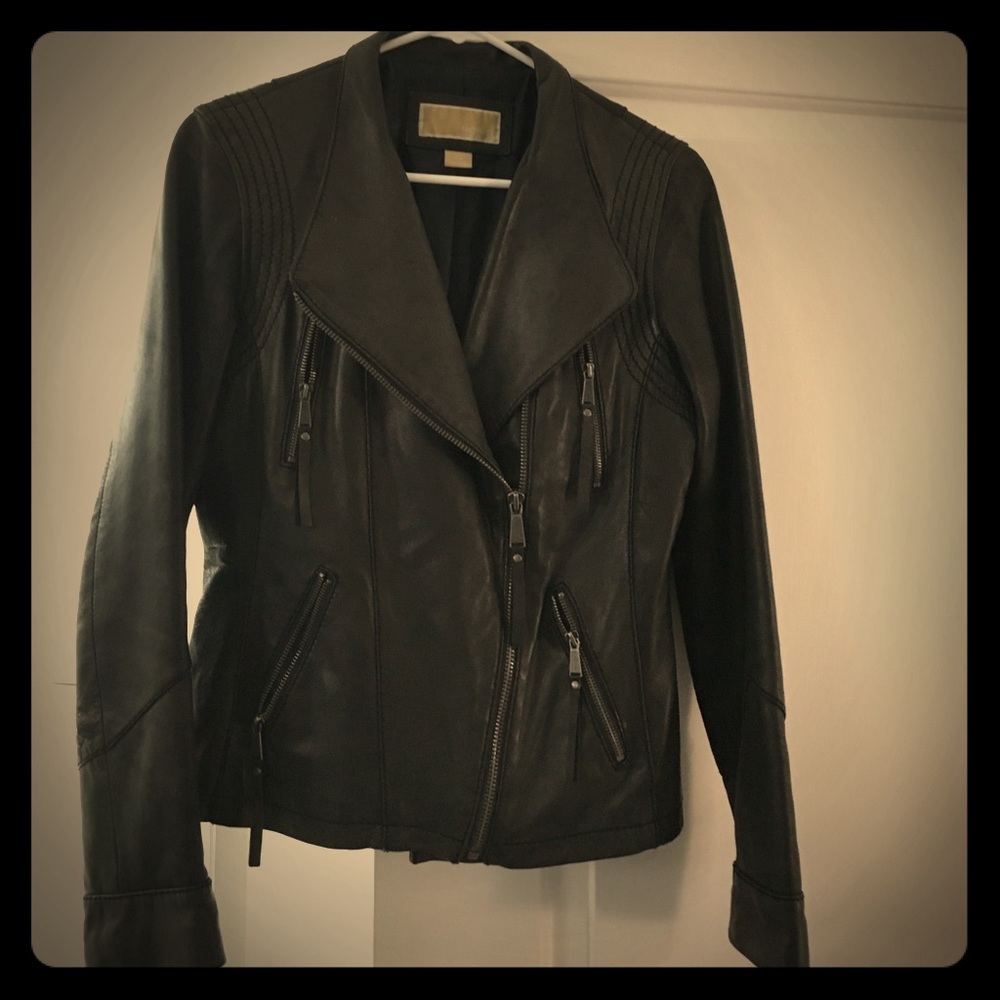 Michael Kors Leather Jacket
