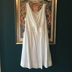 Classic White Eyelet Dress