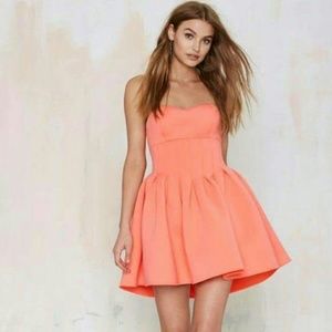 💥SALE💥 Nasty Gal Scuba Fit & Flare Dress