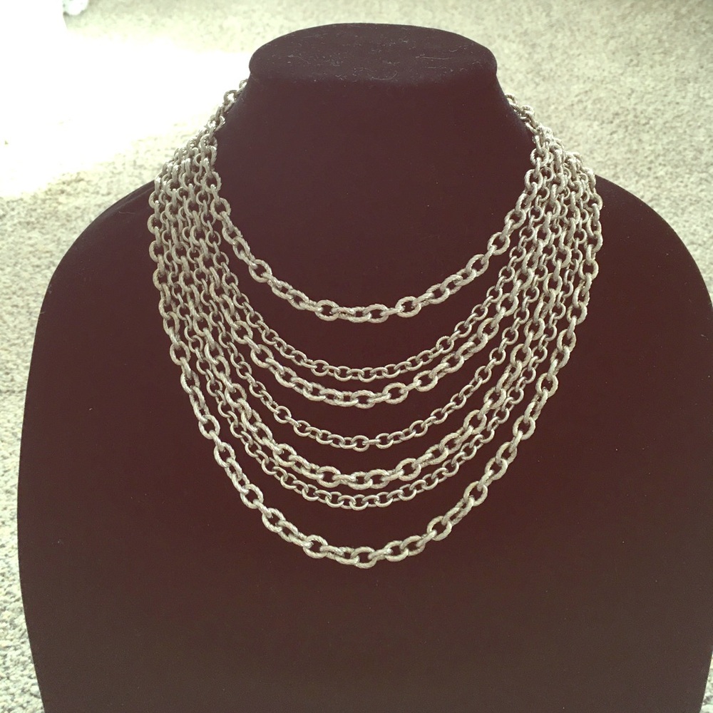 WHBM Silver Necklace