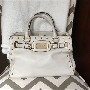 White Michael Kors handbag