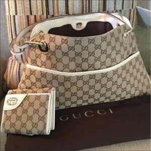 Authentic Gucci bag and wallet