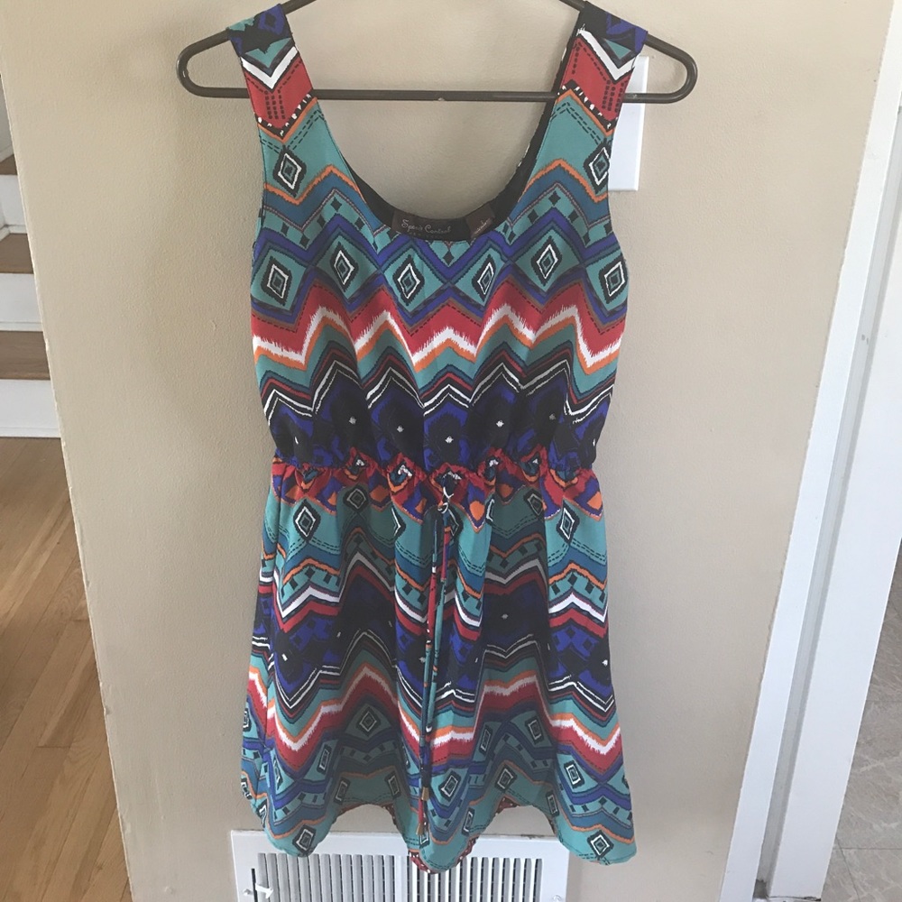 Pattern dress.