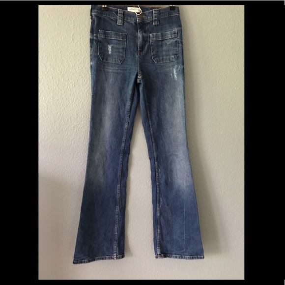 70s inspired boot cut jeans - Picture 1 of 3