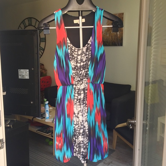 Anthropologie Staring At Stars Racerback Dress - Picture 1 of 6