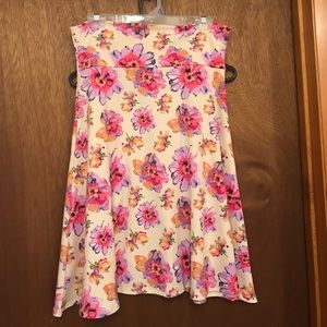 Medium lularoe azure skirt