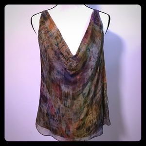 Haute Hippe silk blouse size S