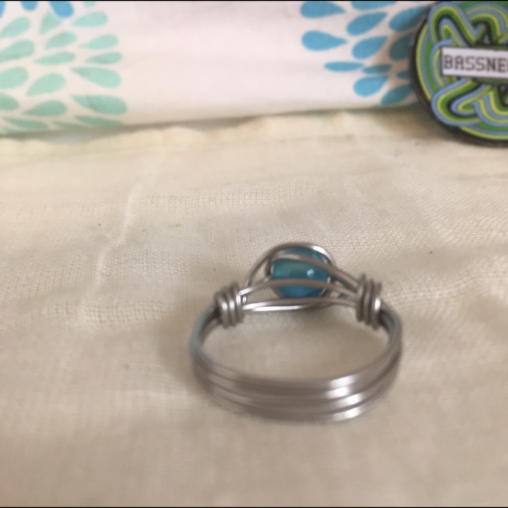 Handmade wire wrapped ring - Picture 3 of 3