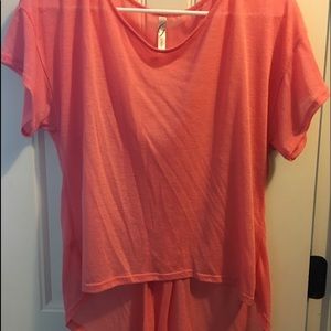 Salmon colored blouse!