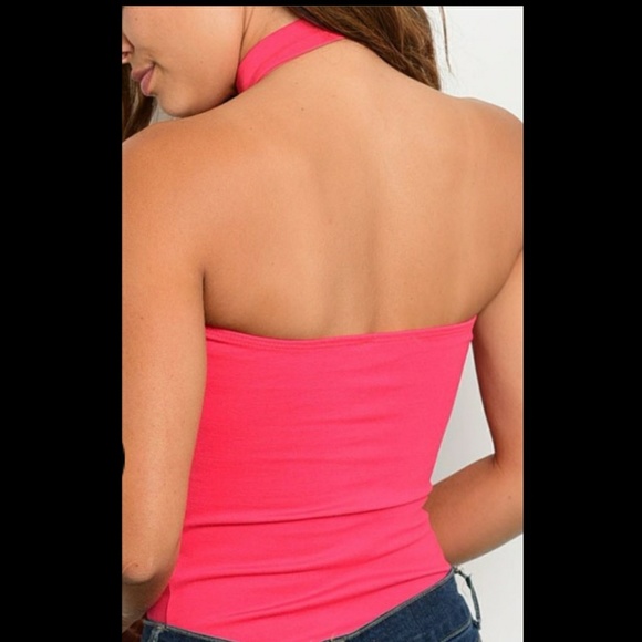 ONLY 1 MED LEFT 💓Choker lace up body suit - Picture 2 of 7