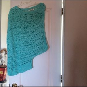 ARDEN B SZ SMALL MINT OFF SHOULDER SWEATER