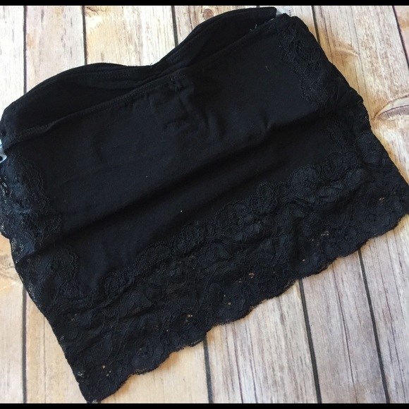 ❗️Last 1! M Coachella Black Lace Bandeau top - Picture 7 of 7