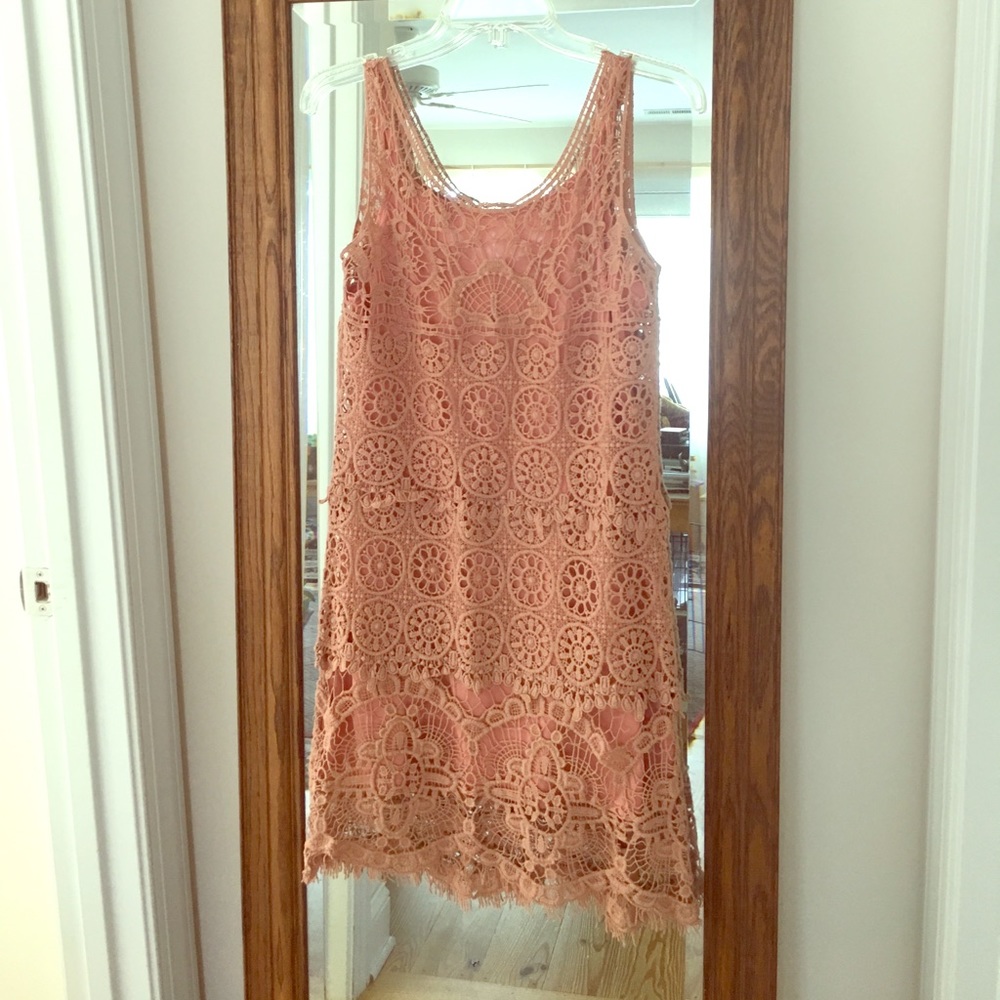 (Final) Beautiful detail crochet dress.