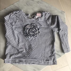 Janie and Jack striped long-sleeve