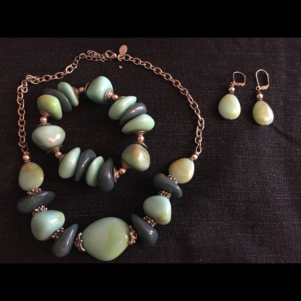 Turquoise park lane set