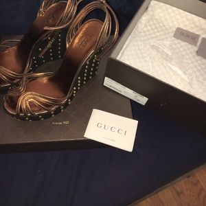 Gucci platform high heels