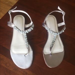 BRAND NEW T-Strap David's Bridal Sandal