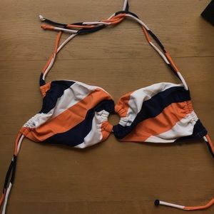 Victoria's Secret striped bikini top