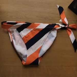 Victoria's Secret striped bikini bottoms