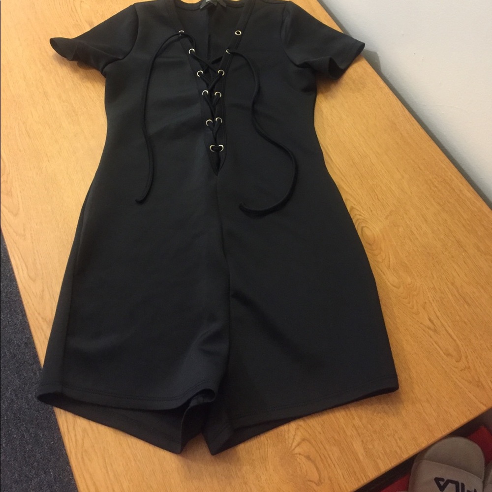 Black one piece