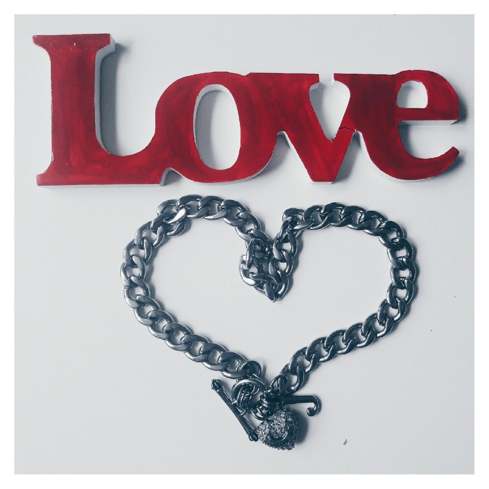 Juicy Couture Heart Necklace