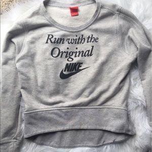 High low NIKE sweater!!